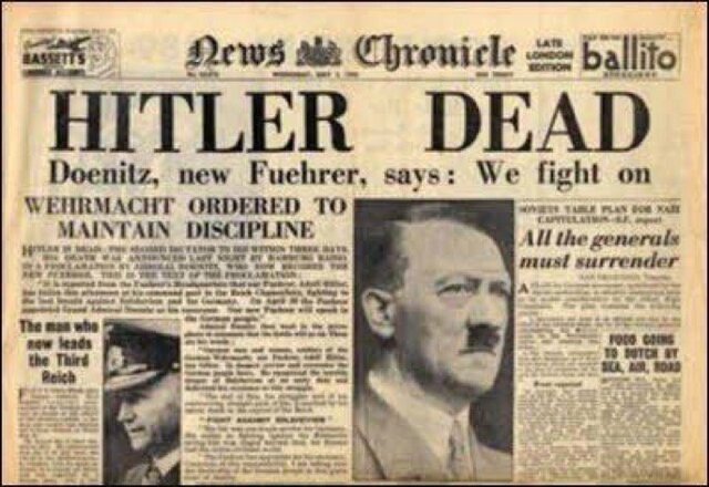 Hitler dead