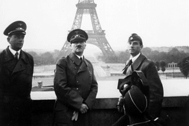 Hitler attacks Holland, Belgium and France.