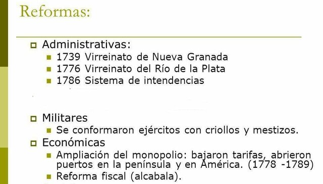 Reformas político-administrativas