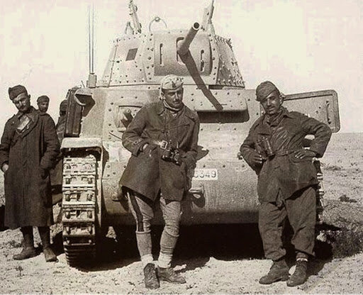 Mussolini invades Egypt.