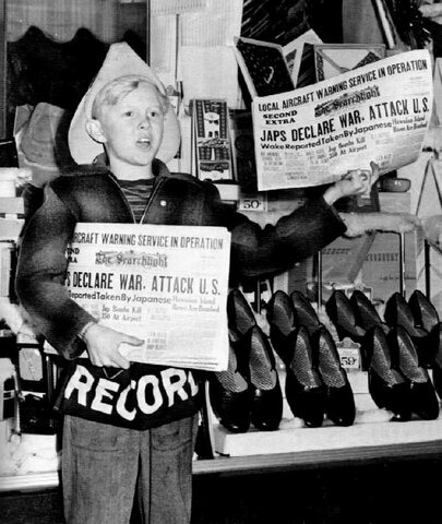 USA enters the Second World War.