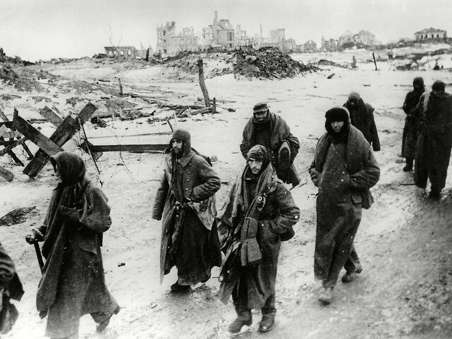 THE OFFENSIVES HELD IN CHECK: Stalingrad.