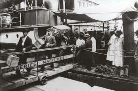 Arribo a la Argentina de Luis Fasoli