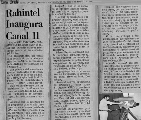 Rahintel inaugura canal 11 para el Cibao.