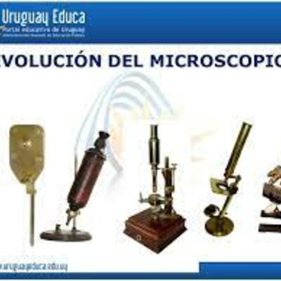 Timeline: EVOLUCIÓN DEL MICROSCOPIO