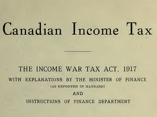 Income War Tax Act (Economic, -1)