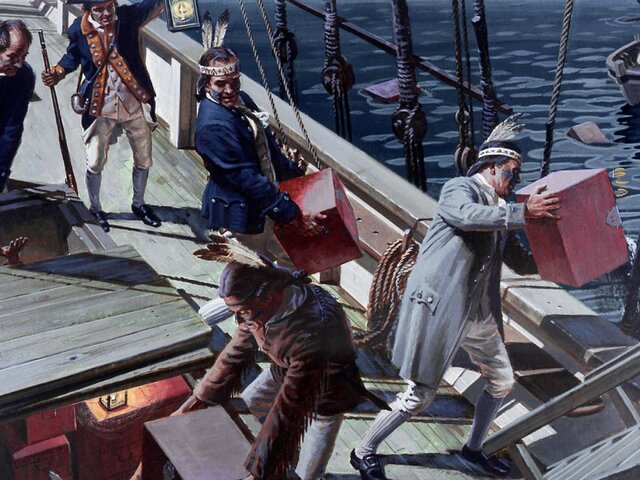 The Boston Tea Party