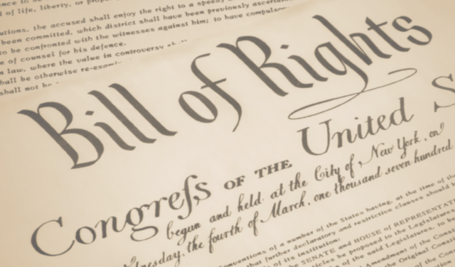 The Bill of Rights is adopted and sent to the states for ratification.