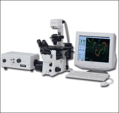 Microscopio confocal.