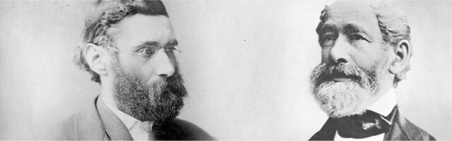 August Köhler y Moritz von Rohr