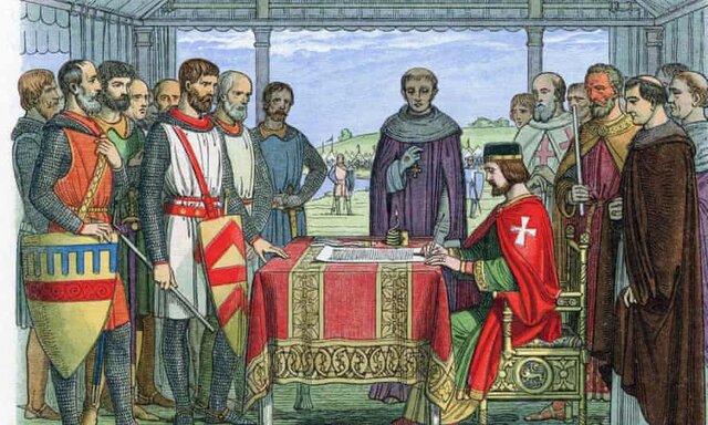 First English Parliament - Creation and signing of the Magna Carta