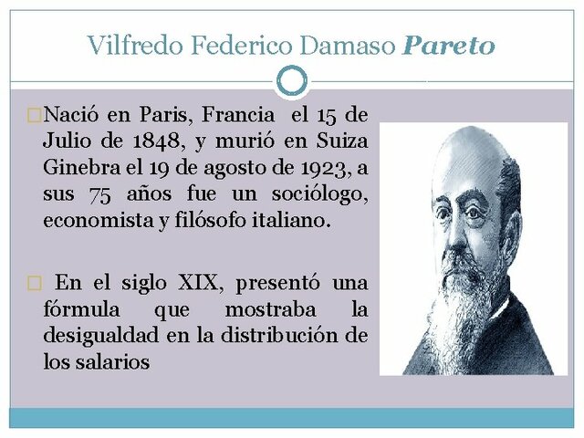 Vilfredo Pareto (1848-1923)