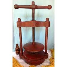 Fundición del papel con una prensa