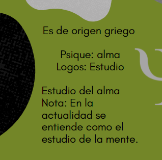 Definición Psicología