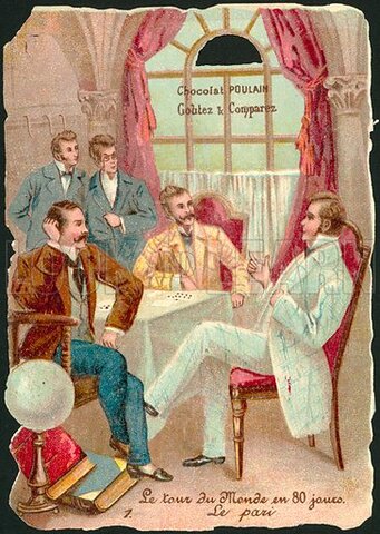 Phineas Fogg made a bet.