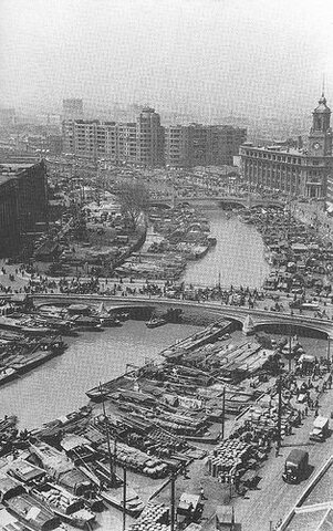 Reunited in Shanghai.