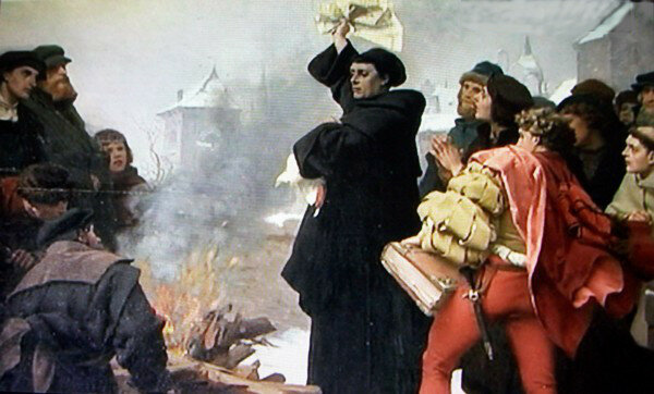 La actitud de Martin Lutero