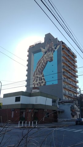 Creación del mural "Mirando Miranda"