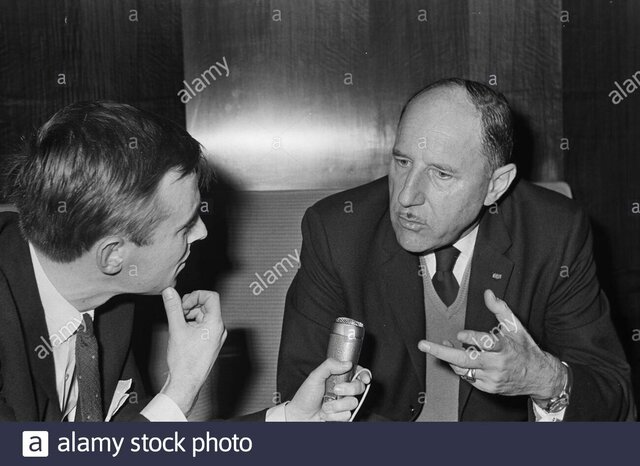 Minister Luns was kritiek beu maar hij wil aanblijven tot 1967.