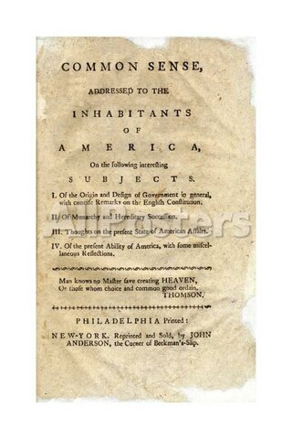 Common Sense by Thomas Paine