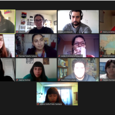 Timeline: Taller Memorias de Mujeres y disidencias en lucha - Grupo de estudio y trabajo 1