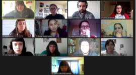 Timeline: Taller Memorias de Mujeres y disidencias en lucha - Grupo de estudio y trabajo 1