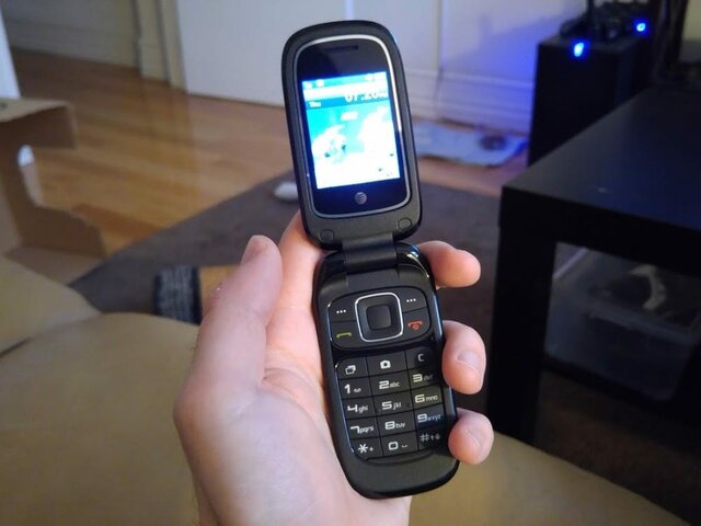 My First Cell (Flip) Phone