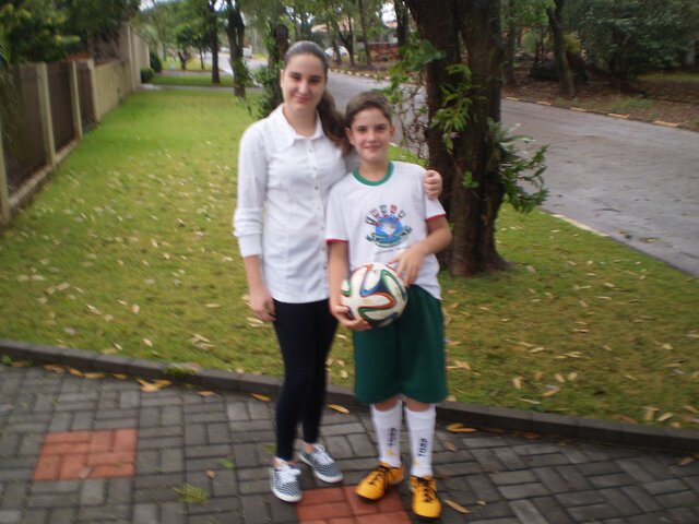 Prontos para o desfile cívico