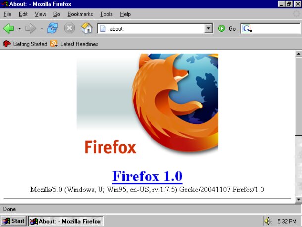 Se lanza la primera versión del navegador "Firefox 1.0"