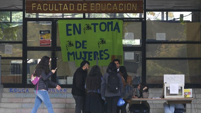 Toma feminista U de Concepción