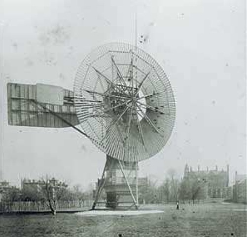 First Wind Turbine
