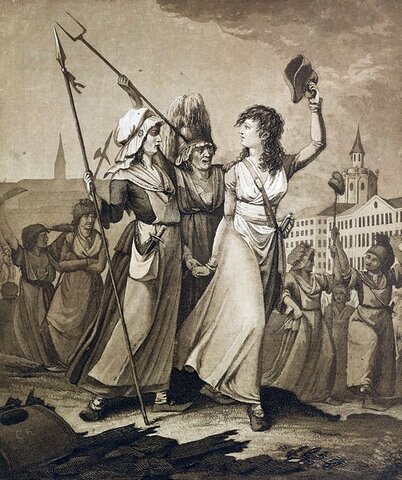 The Parisian Womens Riot