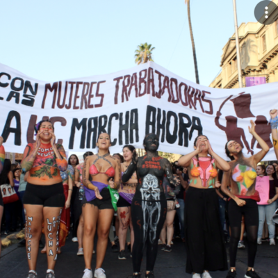 Timeline: Taller de memorias de mujeres y disidencias en lucha_Brigada Brava