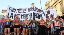 Timeline: Taller de memorias de mujeres y disidencias en lucha_Brigada Brava