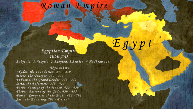 Egypt - Creation of the Egyptian empire