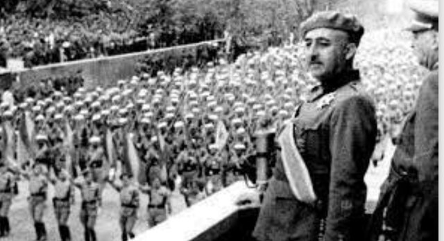 Victoria de Franco en España