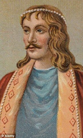 Danish chief cnut invades england