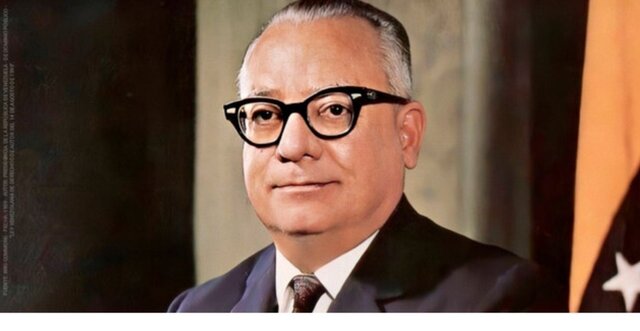 Rómulo Betancourt, presidente en Venezuela