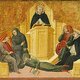 Giovanni di paolo st. thomas aquinas confounding averroës