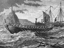 Viking raids begin in France