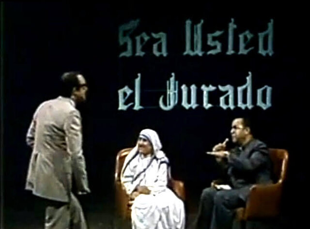 La Madre Teresa de Calcuta en "Sea Usted el Jurado".