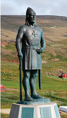 Erik the Red (banished for murder)- discovers Greenland