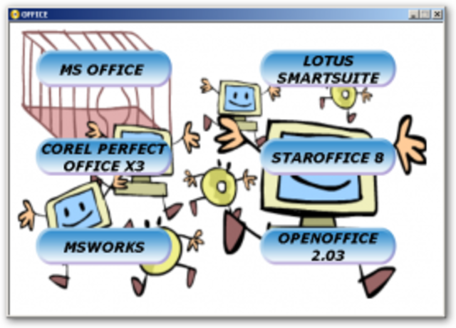 Se empieza a escribir StarOffice