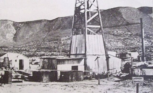 Petróleo en el yacimiento de Comodoro Rivadavia