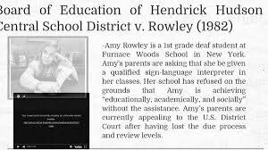 Board of Education v. Rowley