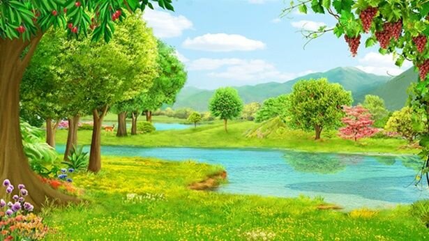 Creo Dios la tierra y las plantas. Génesis 1:9