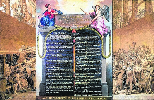 1789 - DECLARACIÓN DE LOS DERECHOS DEL HOMBRE Y DEL CIUDADANO