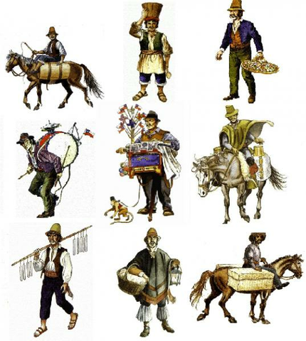 Oficios en la Colonia