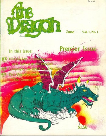 First Issue of Dragon Published