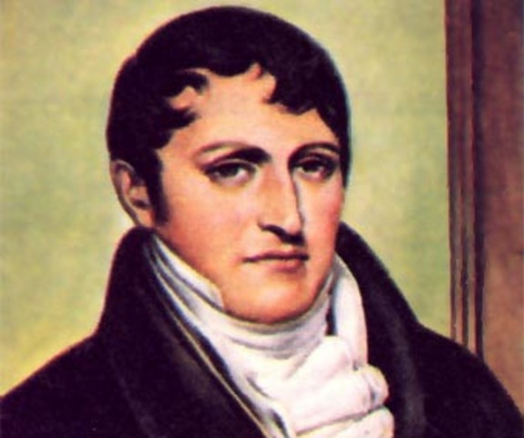 Belgrano enarbola la bandera argentina